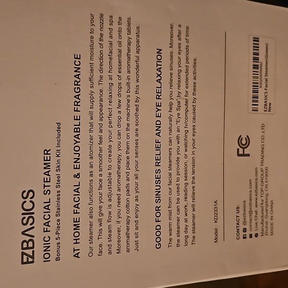 Facial steamer - Picture 3 of 3